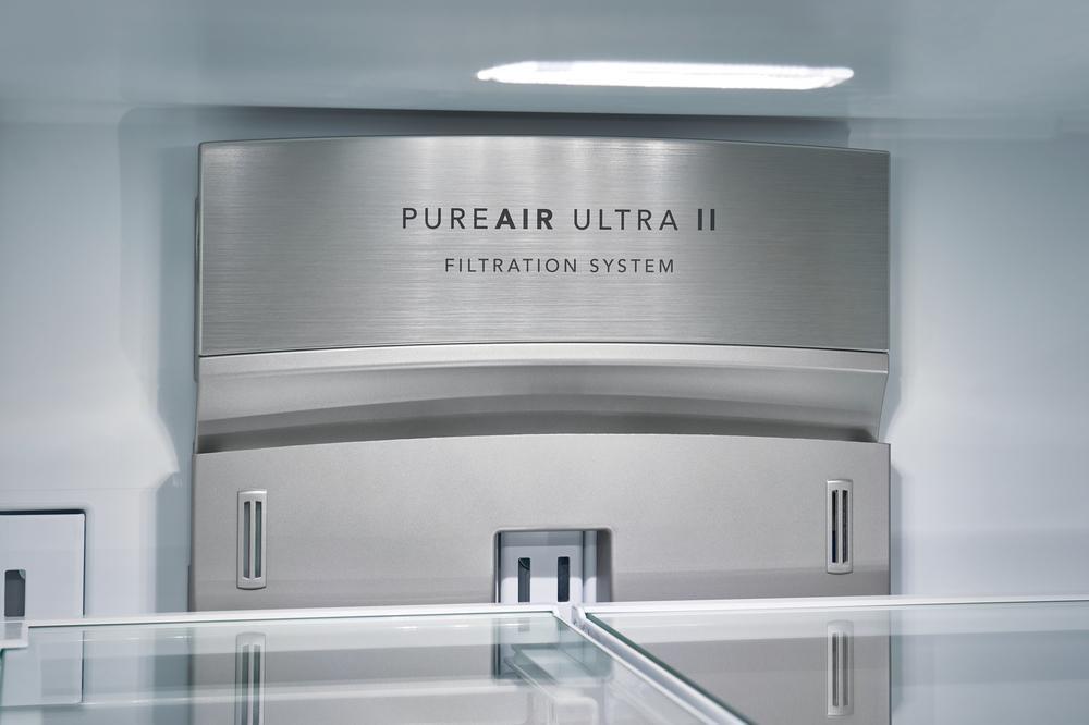 Frigidaire Stainless 36 in. 14.9 cu. ft. Counter Depth and French Door Refrigerator 