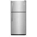Frigidaire Stainless 29-5/8 in. 15.3 cu. ft. Top Mount Freezer Refrigerator 
