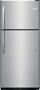 Frigidaire Stainless 29-5/8 in. 15.3 cu. ft. Top Mount Freezer Refrigerator 
