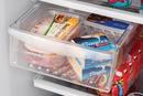 Frigidaire Stainless 29-5/8 in. 15.3 cu. ft. Top Mount Freezer Refrigerator 