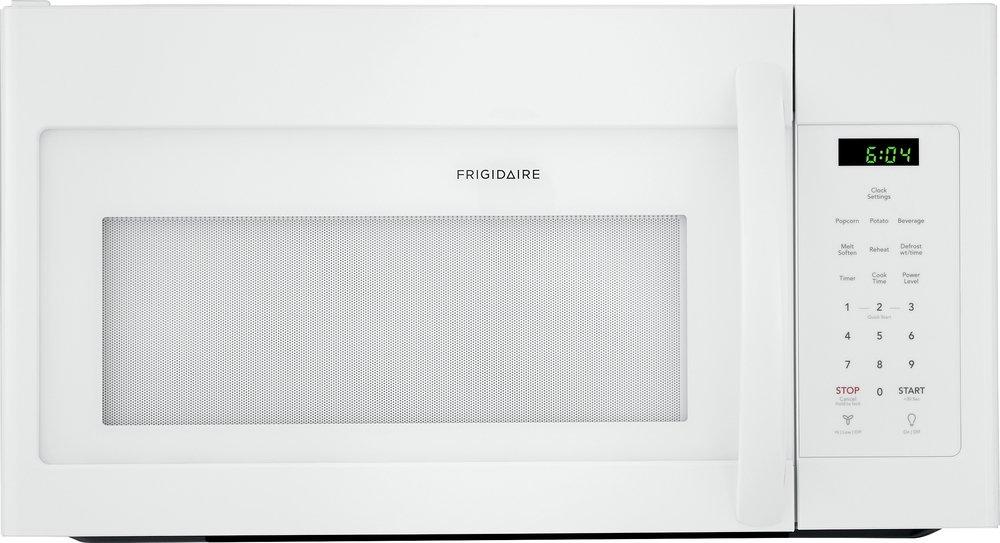 Frigidaire White 1.6 cu. ft. 1000 W Convertible Over-the-Range Microwave 