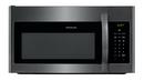1.6 cu. ft. 1000 W Convertible Over-the-Range Microwave in Black Stainless Steel