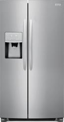 Frigidaire Stainless 36 in. 14.2 cu. ft. Counter Depth and Side-By-Side Refrigerator 