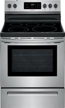 Frigidaire Stainless Steel 29-7/8 in. Electric 5-Burner Smoothtop Freestanding Range 