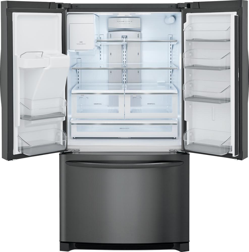 Frigidaire Black Stainless 36 in. 18.1 cu. ft. French Door Refrigerator 