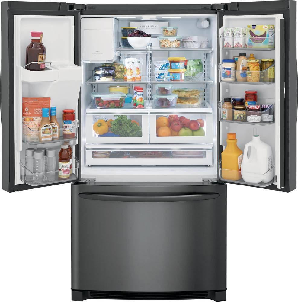 Frigidaire Black Stainless 36 in. 18.1 cu. ft. French Door Refrigerator 
