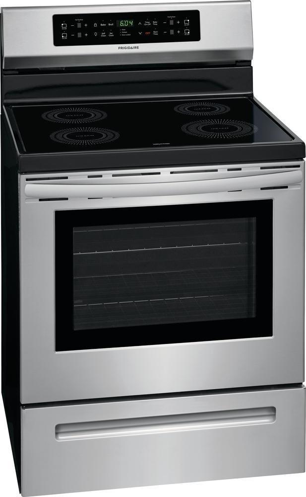 Frigidaire Stainless Steel 29-7/8 in. Electric 4-Burner Induction Freestanding Range 