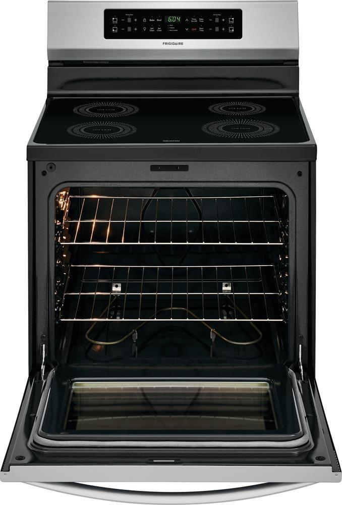 Frigidaire Stainless Steel 29-7/8 in. Electric 4-Burner Induction Freestanding Range 