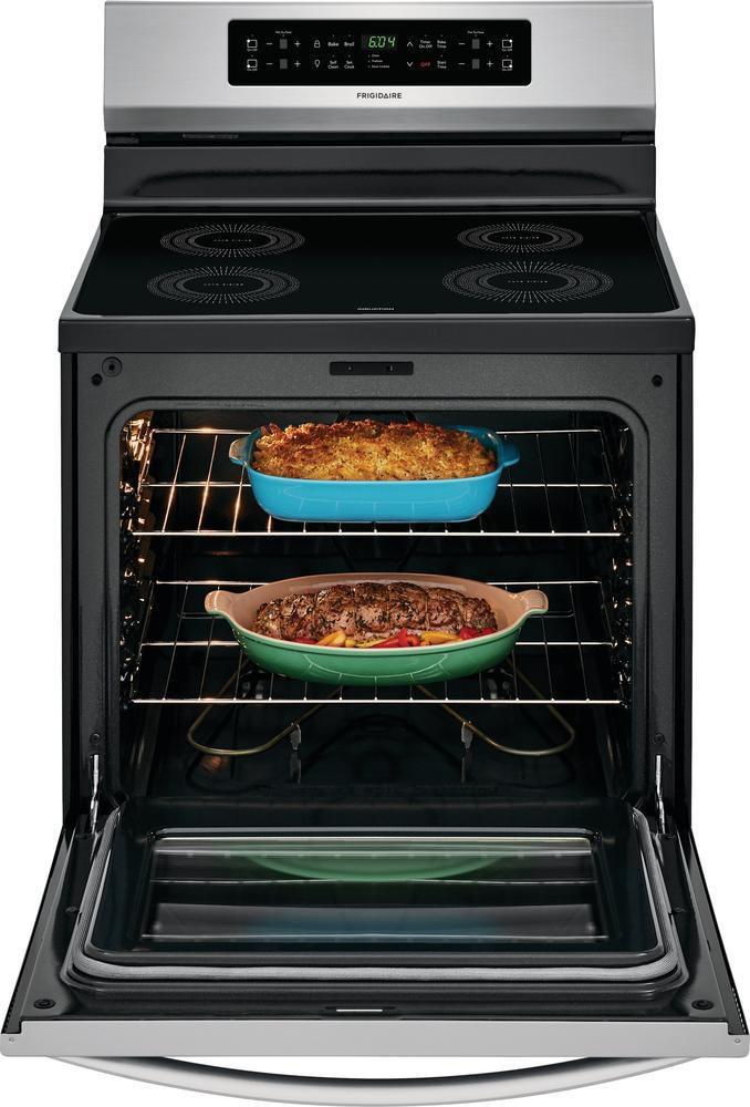 Frigidaire Stainless Steel 29-7/8 in. Electric 4-Burner Induction Freestanding Range 