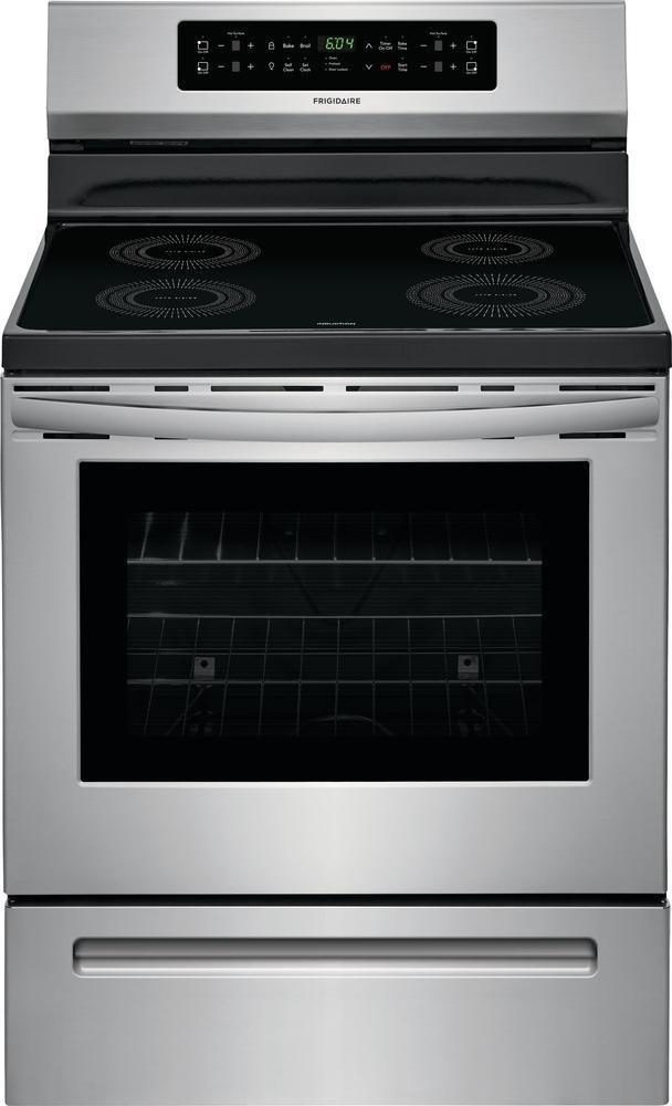 Frigidaire Stainless Steel 29-7/8 in. Electric 4-Burner Induction Freestanding Range 