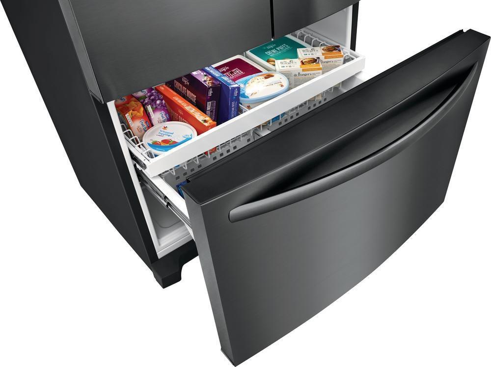 Frigidaire Black Stainless 36 in. 26.8 cu. ft. French Door Refrigerator 