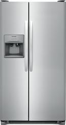 33 in. 22.1 cu. ft. Side-By-Side Refrigerator in Stainless Steel