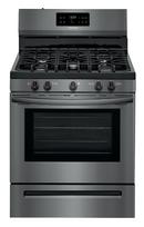Frigidaire Black Stainless 29-7/8 in. Gas 5-Burner Sealed Freestanding Range 