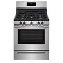 Frigidaire Stainless Steel 29-7/8 in. Gas 5-Burner Sealed Freestanding Range