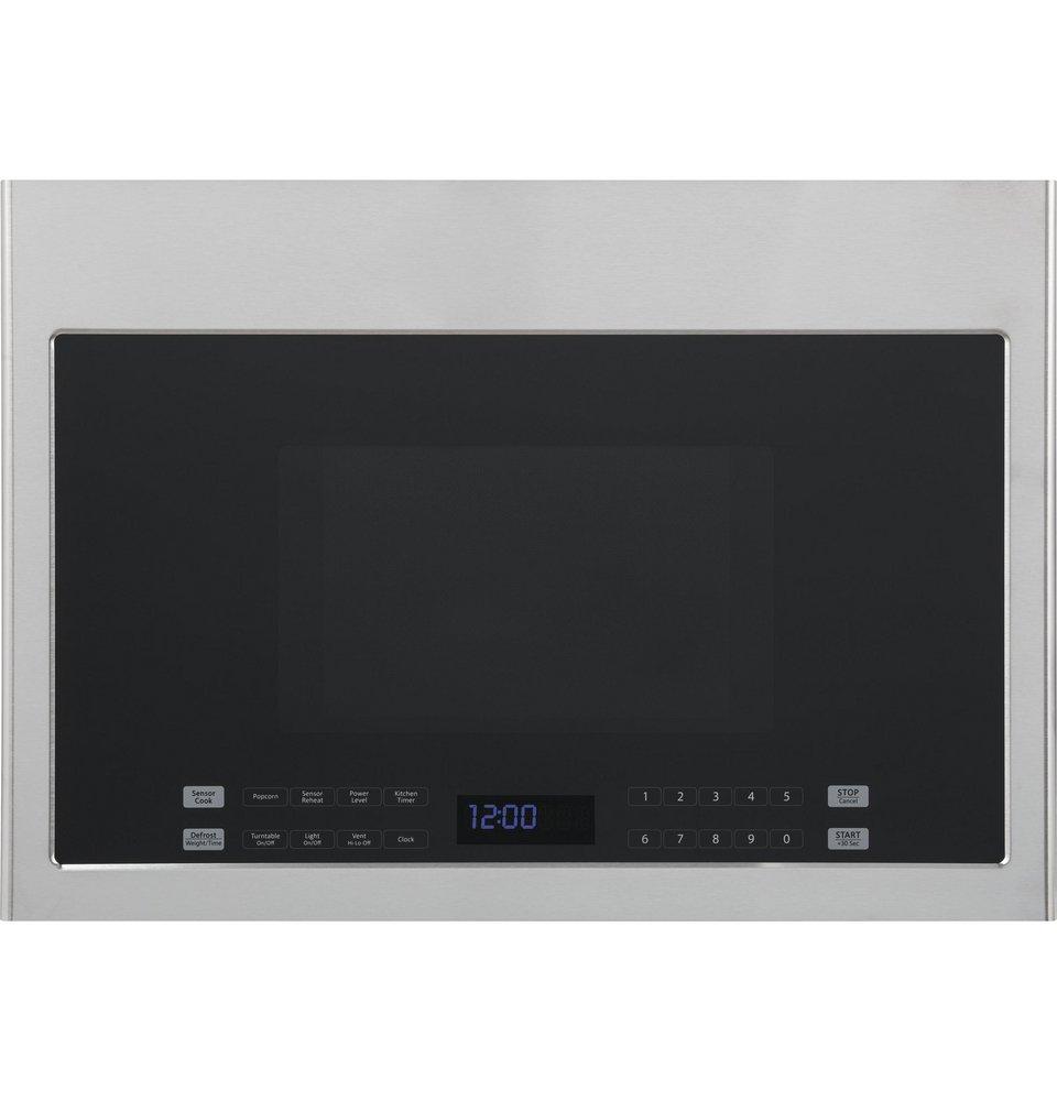 Haier Stainless Steel 1.4 cu. ft. 1000 W Convertible Over-the-Range Microwave 