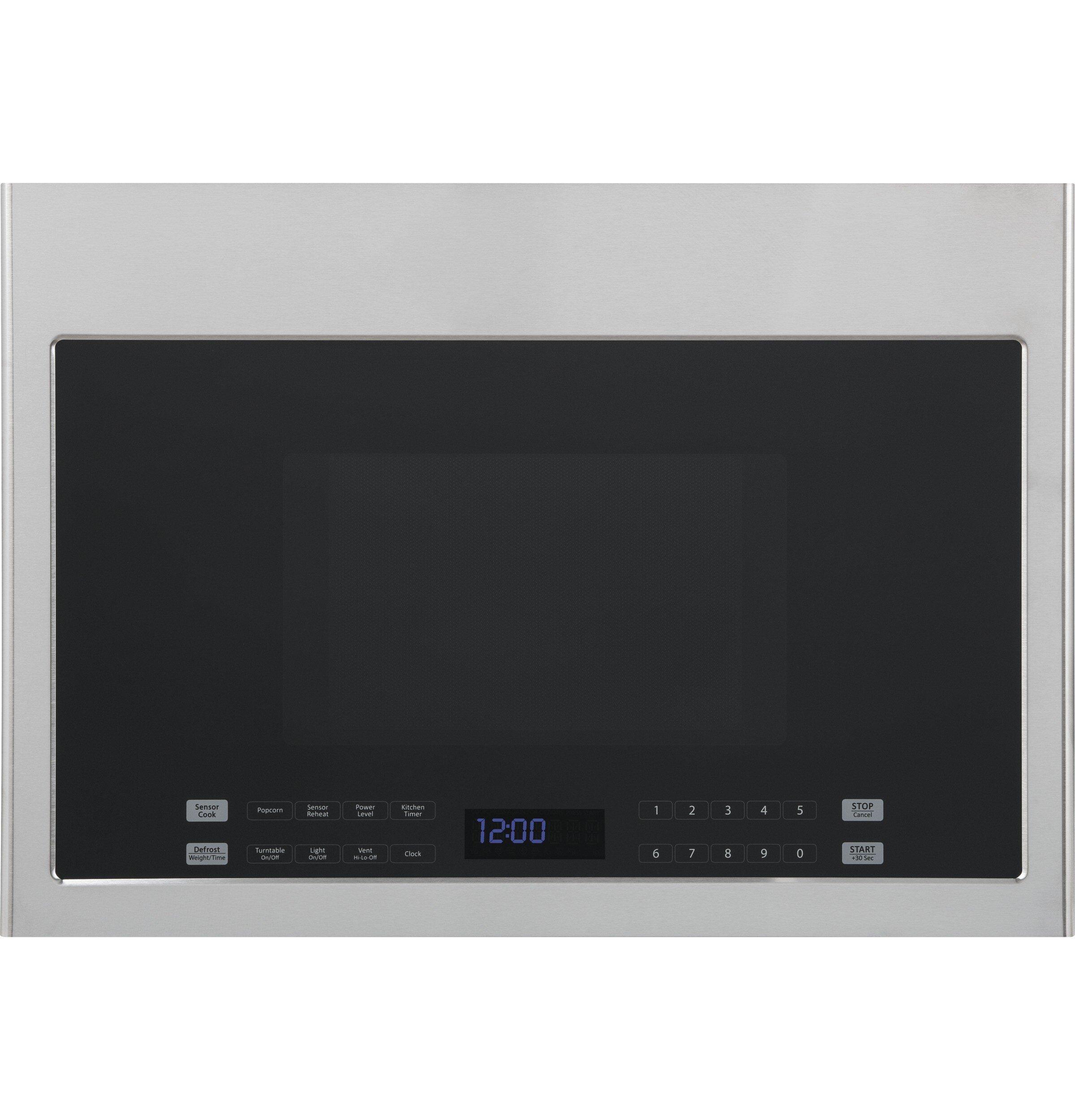 Haier Stainless Steel 1.4 cu. ft. 1000 W Convertible Over-the-Range Microwave 