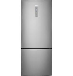 15 cu. ft. Bottom Mount Freezer and Counter Depth Refrigerator in Stainless Steel