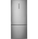 Haier Stainless Steel 27-5/8 in. 11.1 cu. ft. Bottom Mount Freezer and Counter Depth Refrigerator 