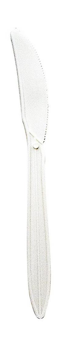 Plastic Knife Utensils (Case of 1000) in White
