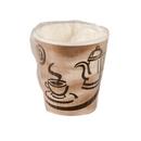 Empress Products Brown/White Wrapped Paper Cup Case (Case of 1000) 