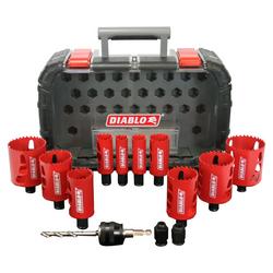 2-9/16 in. Hole Saw Kit 14 Piece