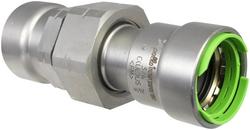 1-1/4 in. Press Zinc Nickel Carbon Steel Union with EPDM O-ring