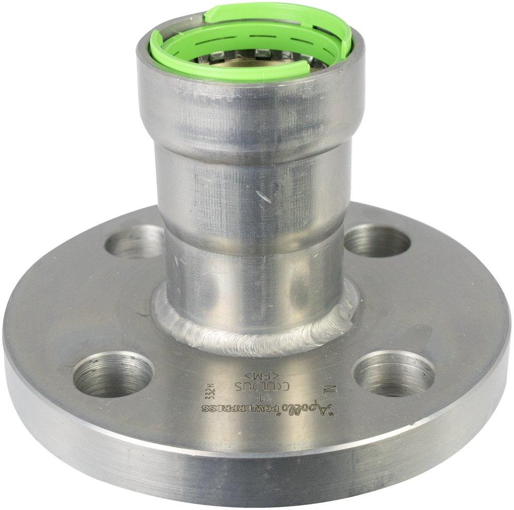Apollo&reg; PowerPress 3-23/25 in. Press x Flanged 150# Global Flange Carbon Steel Adapter 