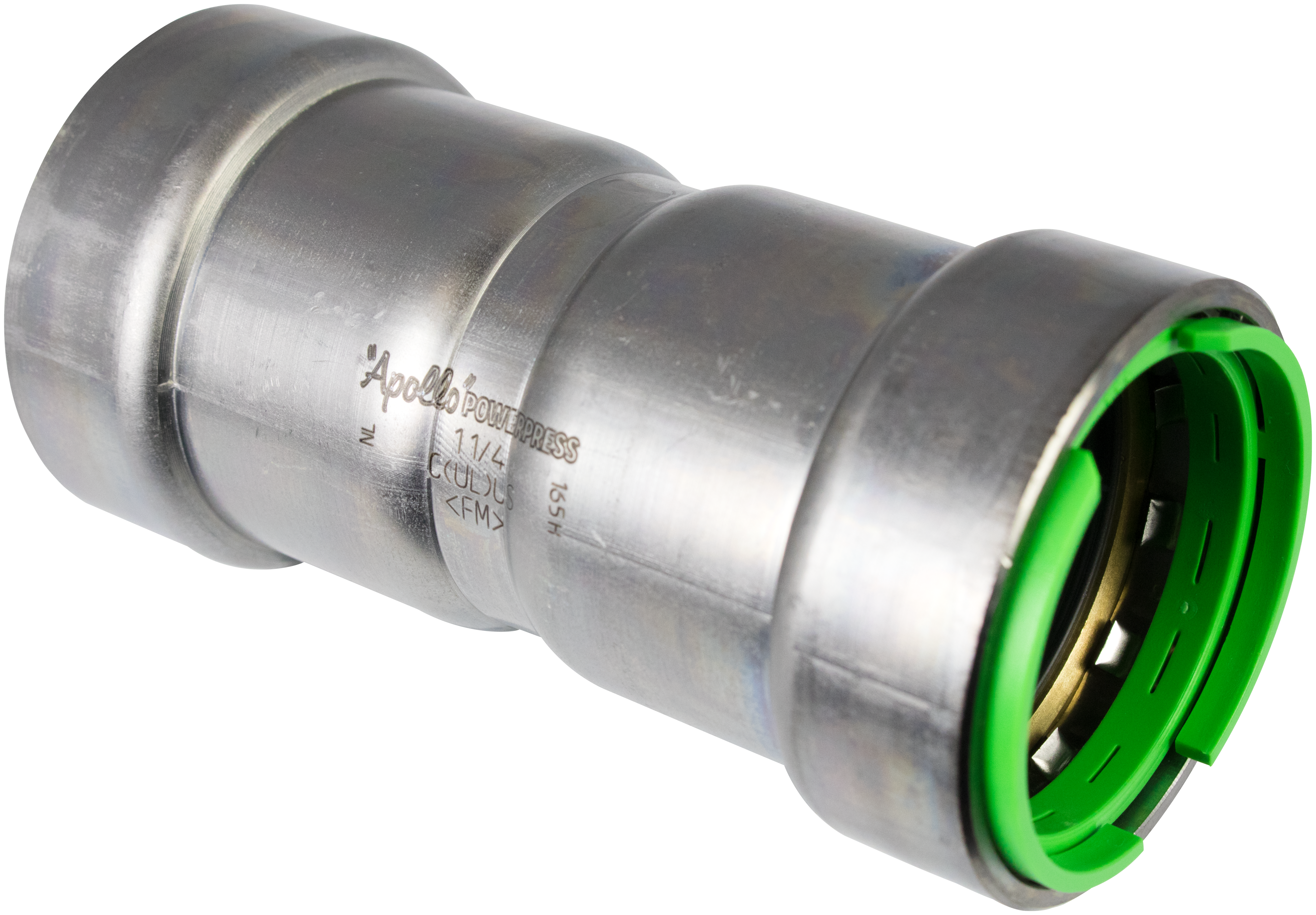 Apollo&reg; PowerPress Press Global Zinc Nickel Carbon Steel and Rubber Coupling 
