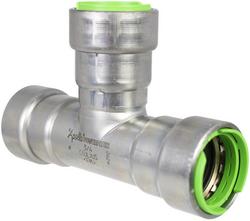 1/2 in. Press Zinc Nickel Carbon Steel Tee with EPDM O-ring