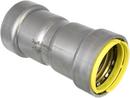 1-1/2 x 4-14/25 in. Press Zinc Nickel Carbon Steel Coupling with HNBR Seal and Stop