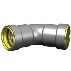 1 in. Press Carbon Steel 45 Degree Elbow with HNBR Seal