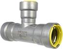 1-1/2 x 1-1/2 x 1 in. Press Reducing Domestic Zinc Nickel Carbon Steel Gas Tee with HNBR O-ring