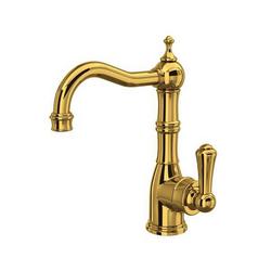 Single Handle Bar Faucet in Unlacquered Brass