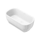Kallista Stucco White 65-15/16 x 33-15/16 in. Freestanding Bathtub 