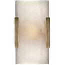 1 Light 12W 9-1/2 in. Wall Sconce in Antique Burnished Brass