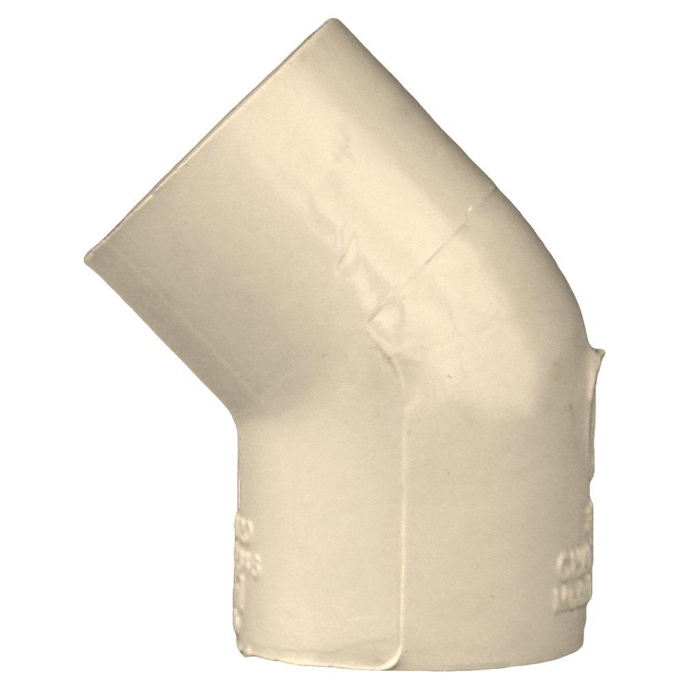 Cream CTS CPVC 45&deg; Elbow 