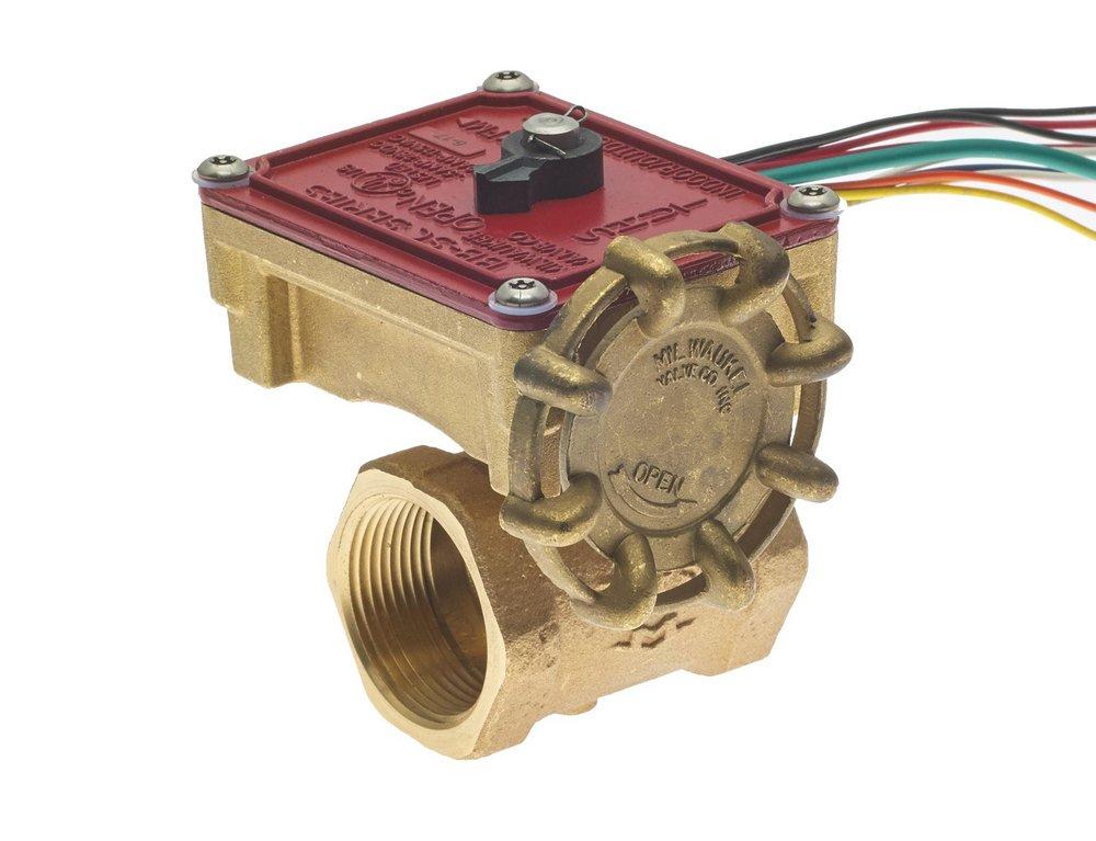 Milwaukee Valve Bronze Threaded Hand Wheel Butterfly Valve 