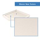 DreamLine Biscuit 38 x 38 in. Shower Tray with Corner Drain 