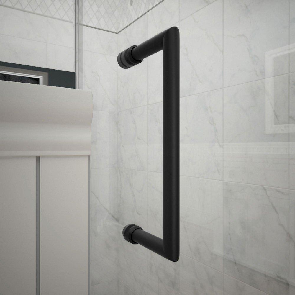 UNIDOOR 47-48 IN. SHWR DR BLACK 
