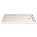 60 in. x 32 in. Shower Base with Right Drain in Biscuit