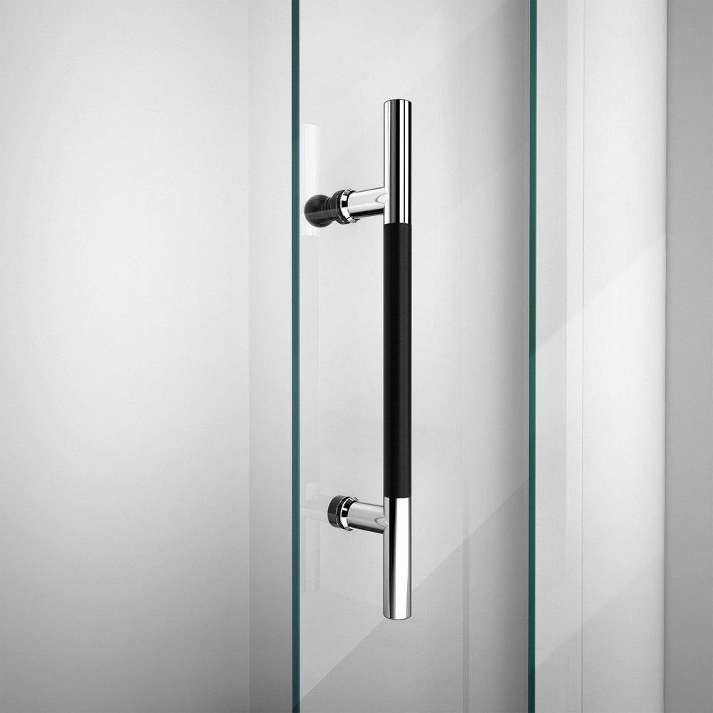 DreamLine Tuxedo 76 in. Frameless Sliding Shower Door 
