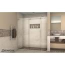 DreamLine Polished Stainless Steel 72 x 76 in. Sliding Clear Glass Shower Door 