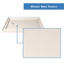 DreamLine Biscuit 32 x 32 in. Double Threshold Shower Base with Corner Drain 