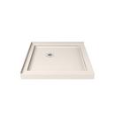 32 in. x 32 in. Shower Base with Corner Drain in Biscuit