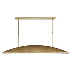 14.5W 6-Light Medium E-26 LED Pendant Light in Gild