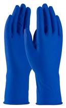 14 mil Size XL Powder Free Rubber Disposable Glove in Blue (Box of 50)