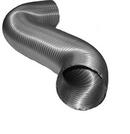 Deflecto Silver 8 ft. Silver Uninsulated Flexible Air Duct 