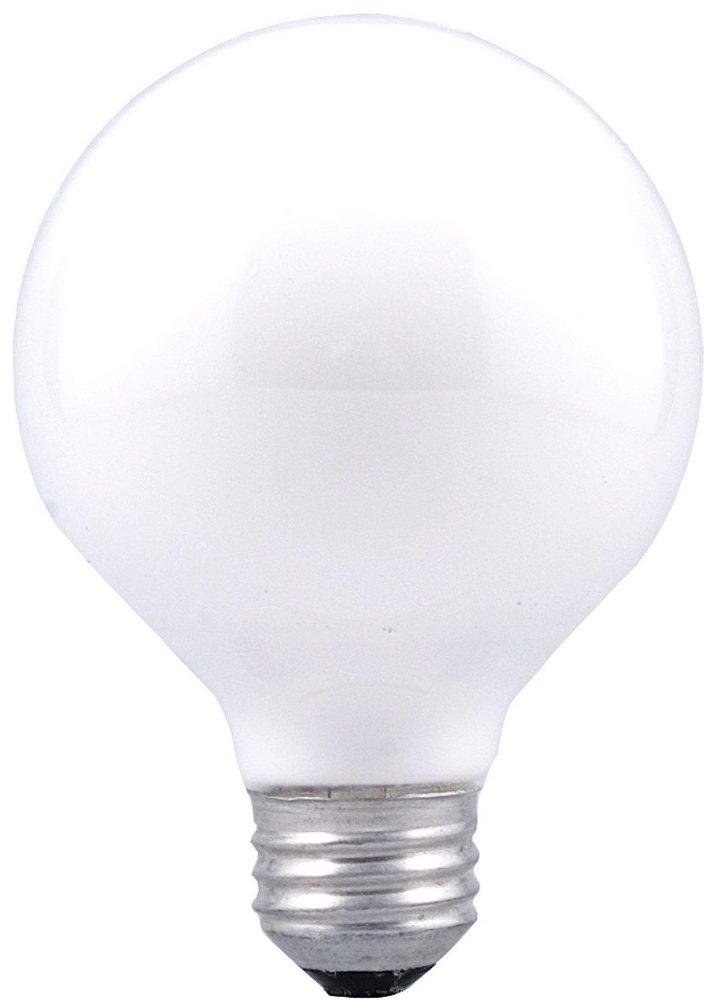 Sylvania Soft White G25 Incandescent Light Bulb with Medium Base (Pack of 6) 