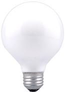 25W G25 Incandescent Light Bulb with Medium Base (Pack of 6)