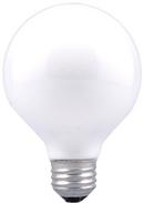 Sylvania Soft White G25 Incandescent Light Bulb with Medium Base (Pack of 6) 